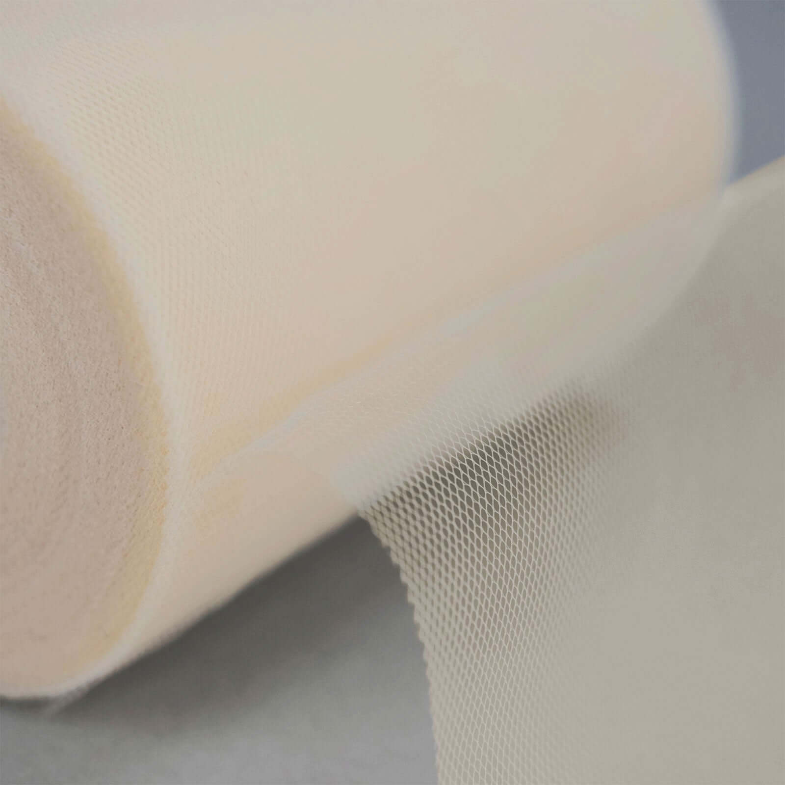 6"x100 Yards Beige Tulle Fabric Bolt, Sheer Fabric Spool Roll For Crafts - Bell Racket Store