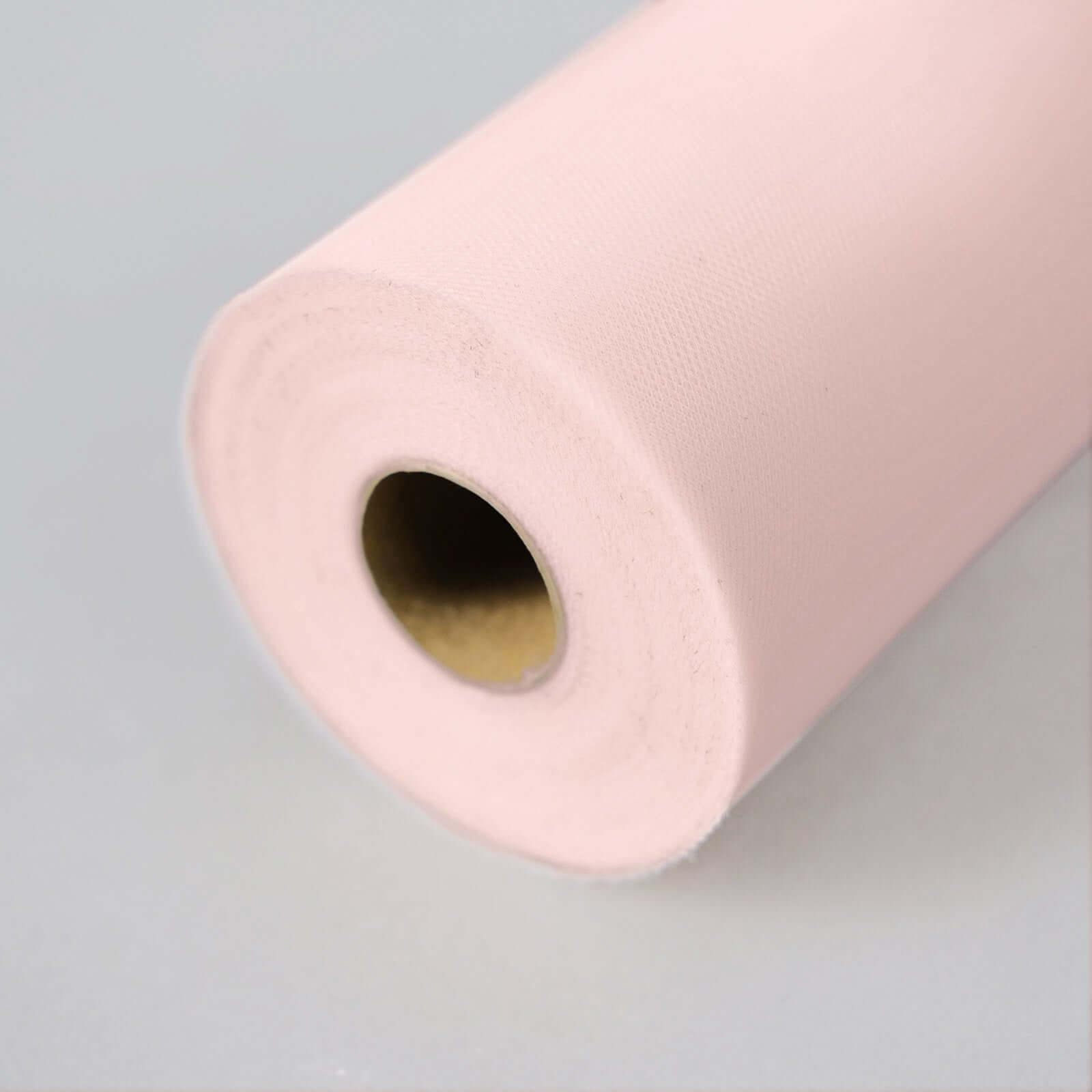 6"x100 Yards Blush Tulle Fabric Bolt, Sheer Fabric Spool Roll For Crafts - Bell Racket Store