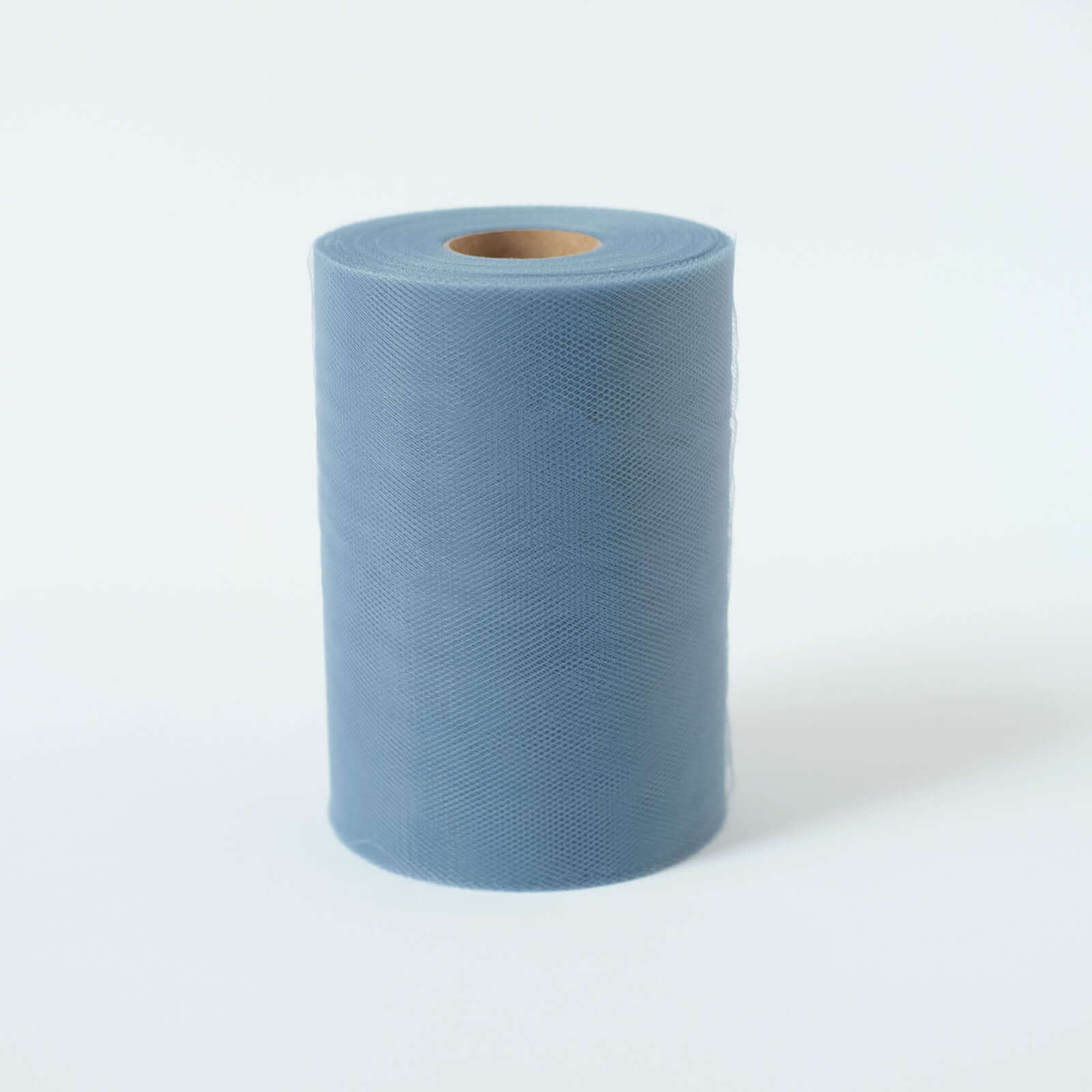 6"x100 Yards Dusty Blue Tulle Fabric Bolt, Sheer Fabric Spool Roll For Crafts - Bell Racket Store