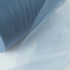 6"x100 Yards Dusty Blue Tulle Fabric Bolt, Sheer Fabric Spool Roll For Crafts - Bell Racket Store