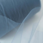 6"x100 Yards Dusty Blue Tulle Fabric Bolt, Sheer Fabric Spool Roll For Crafts - Bell Racket Store