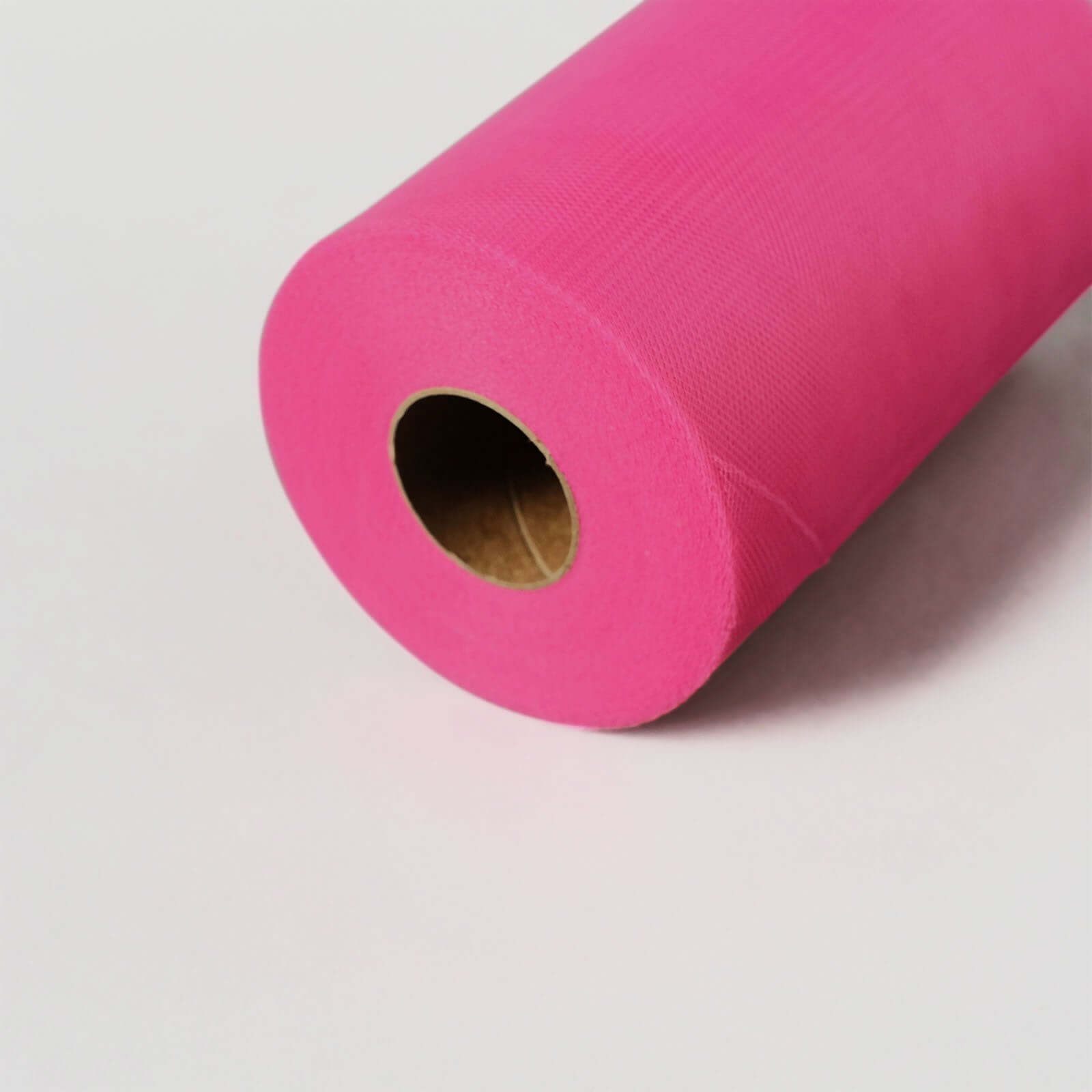 6"x100 Yards Fuchsia Tulle Fabric Bolt, Sheer Fabric Spool Roll For Crafts - NestOCart