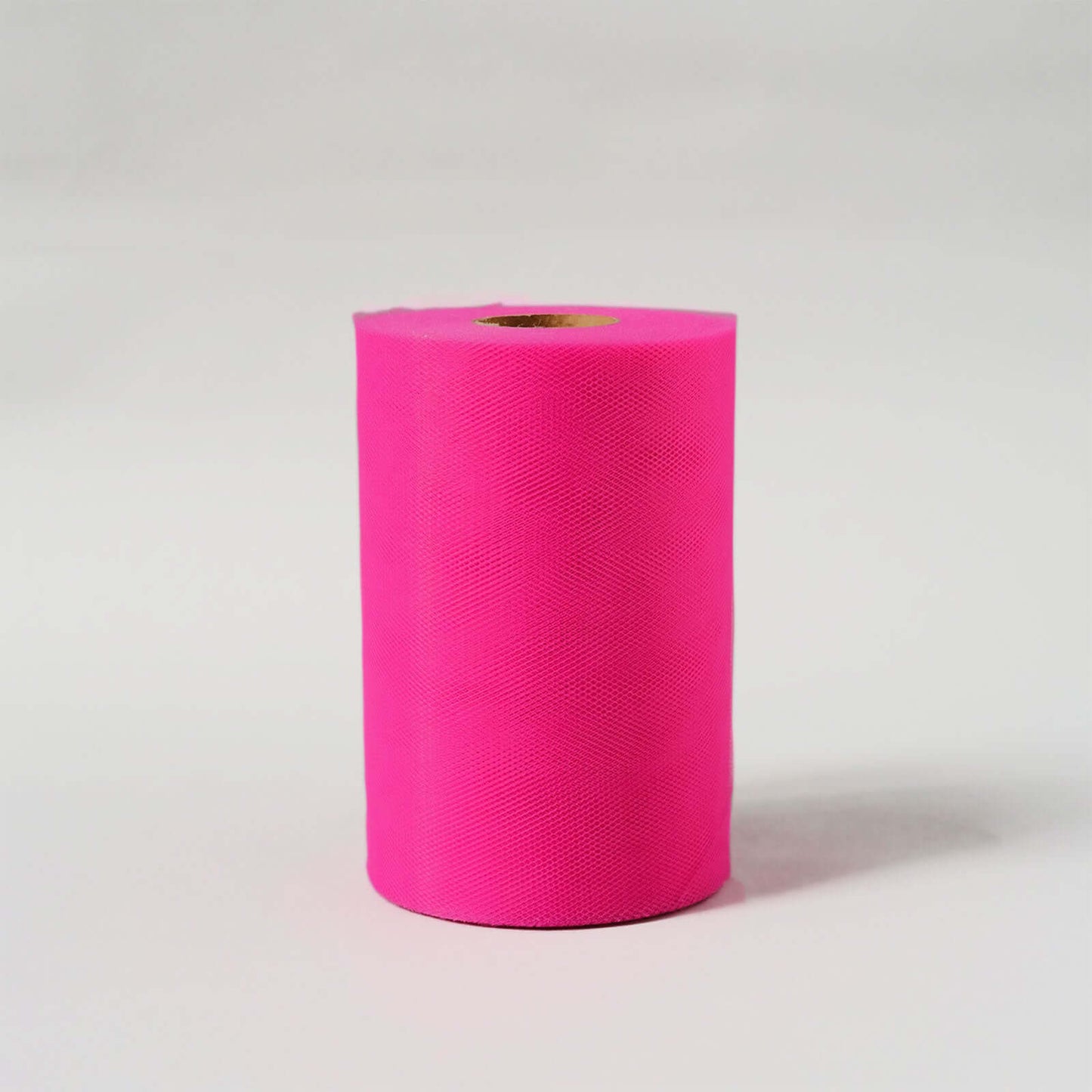 6"x100 Yards Fuchsia Tulle Fabric Bolt, Sheer Fabric Spool Roll For Crafts - NestOCart
