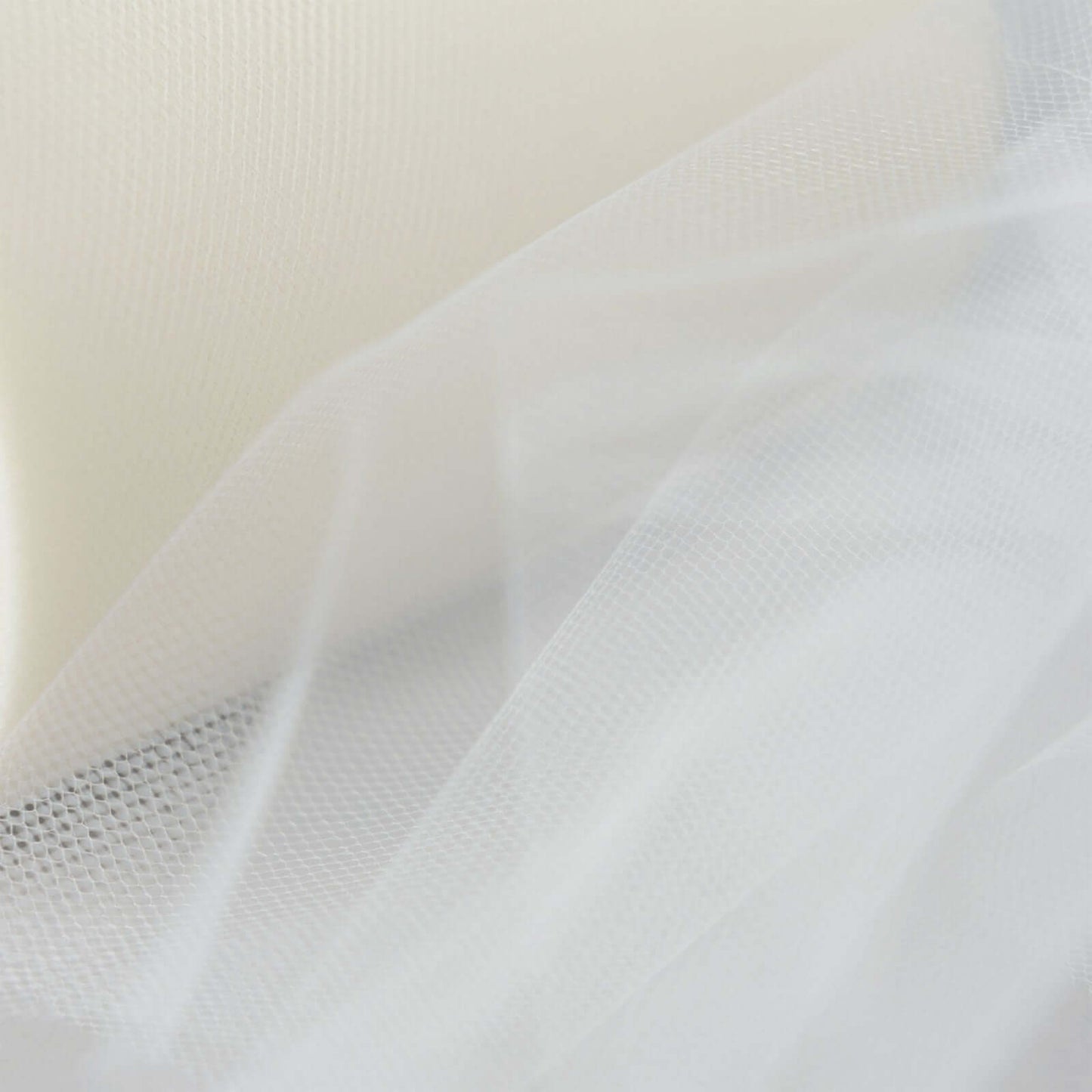 6"x100 Yards Ivory Tulle Fabric Bolt, Sheer Fabric Spool Roll For Crafts - NestOCart