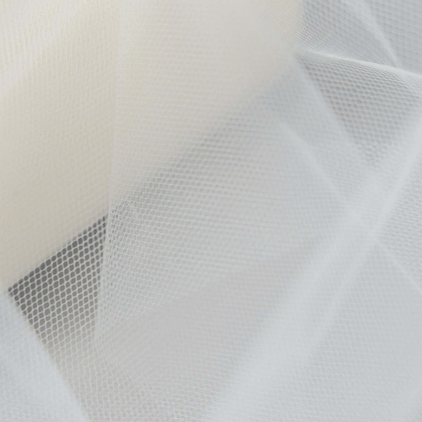 6"x100 Yards Ivory Tulle Fabric Bolt, Sheer Fabric Spool Roll For Crafts - NestOCart