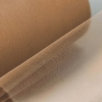 6"x100 Yards Natural Tulle Fabric Bolt, Sheer Fabric Spool Roll For Crafts - Bell Racket Store