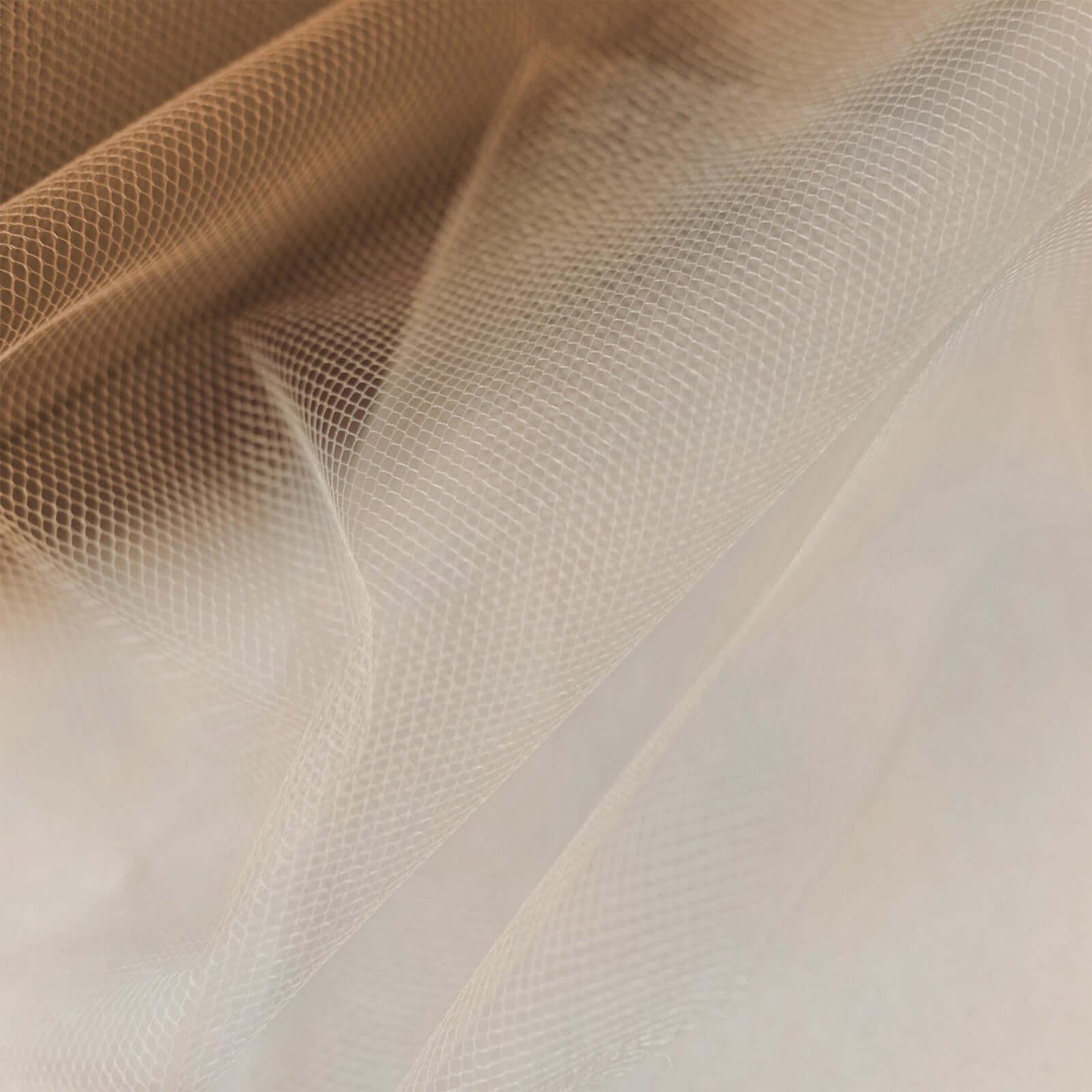 6"x100 Yards Natural Tulle Fabric Bolt, Sheer Fabric Spool Roll For Crafts - Bell Racket Store
