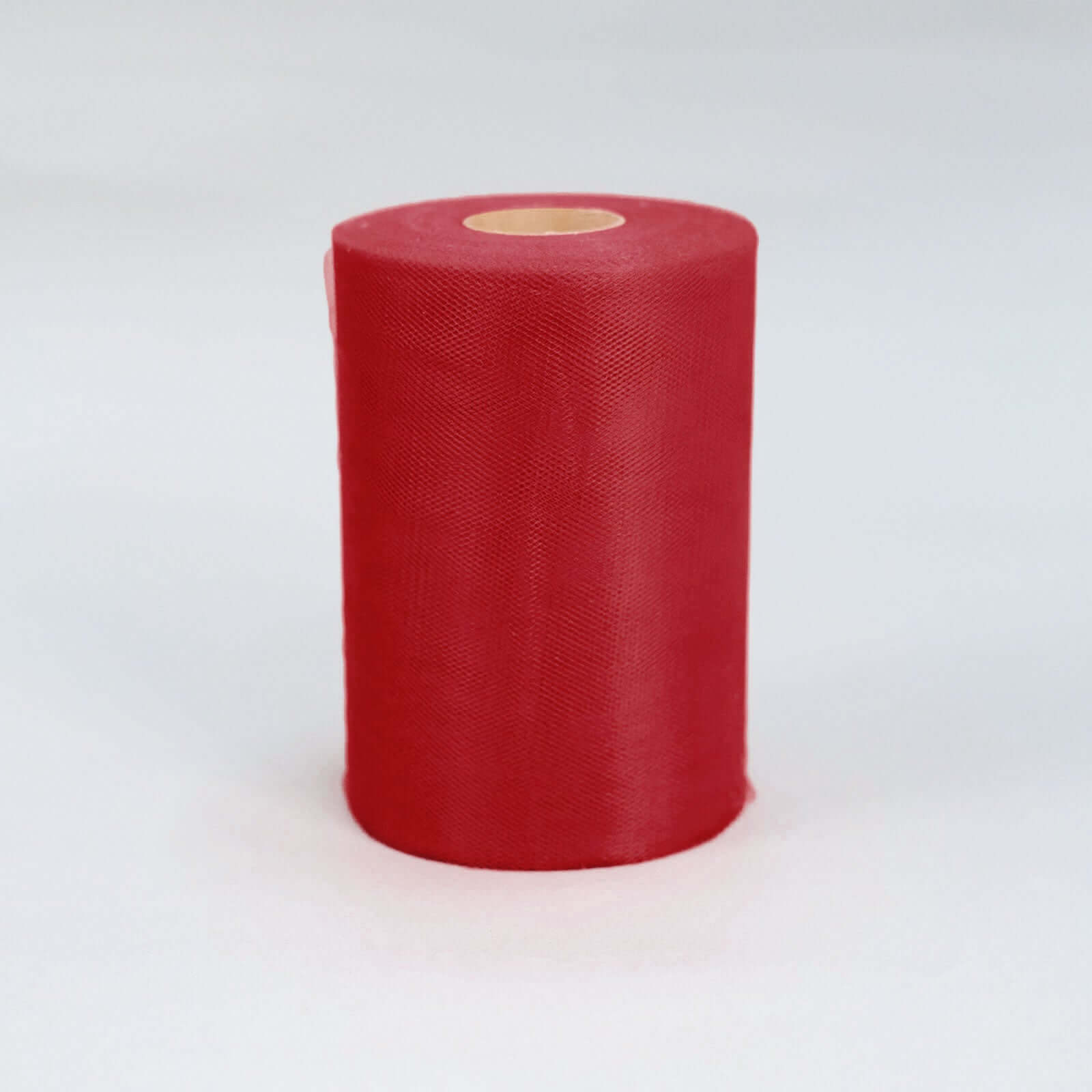 6"x100 Yards Red Tulle Fabric Bolt, Sheer Fabric Spool Roll For Crafts - NestOCart