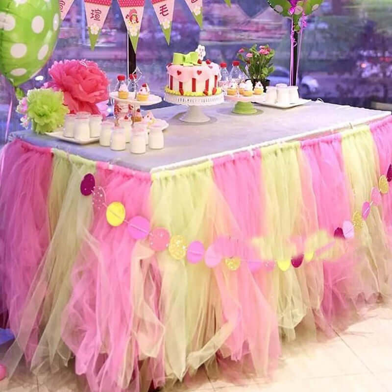 6"x100 Yards Red Tulle Fabric Bolt, Sheer Fabric Spool Roll For Crafts - NestOCart