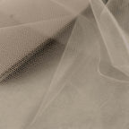 6"x100 Yards Taupe Tulle Fabric Bolt, Sheer Fabric Spool Roll For Crafts - Bell Racket Store
