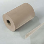 6"x100 Yards Taupe Tulle Fabric Bolt, Sheer Fabric Spool Roll For Crafts - Bell Racket Store
