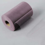 6"x100 Yards Violet Amethyst Tulle Fabric Bolt, Sheer Fabric Spool Roll For Crafts - Bell Racket Store