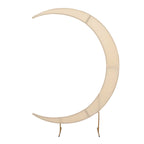 7.5ft Beige Spandex Crescent Moon Wedding Arch Cover, Custom Fitted Chiara Backdrop Stand Cover - Bell Racket Store