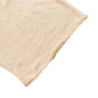 7.5ft Beige Spandex Crescent Moon Wedding Arch Cover, Custom Fitted Chiara Backdrop Stand Cover - Bell Racket Store