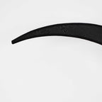 7.5ft Black Spandex Crescent Moon Wedding Arch Cover, Custom Fitted Chiara Backdrop Stand Cover - Bell Racket Store