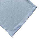 7.5ft Dusty Blue Spandex Crescent Moon Wedding Arch Cover, Custom Fitted Chiara Backdrop Stand Cover - Bell Racket Store