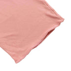 7.5ft Dusty Rose Spandex Crescent Moon Wedding Arch Cover, Custom Fitted Chiara Backdrop Stand Cover - Bell Racket Store