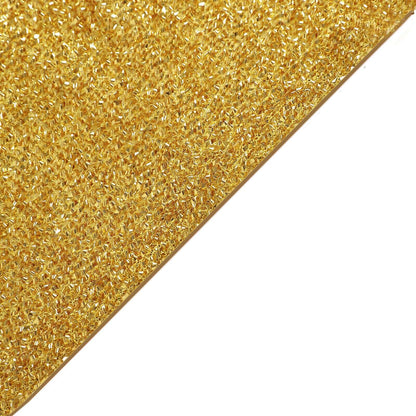 7ft Gold Shimmer Tinsel Spandex Chiara Backdrop Stand Cover For Fitted Round Top Wedding Arch - Bell Racket Store