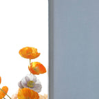 7ft Matte Dusty Blue Spandex Fitted Chiara Backdrop Stand Cover For Round Top Wedding Arch - Bell Racket Store