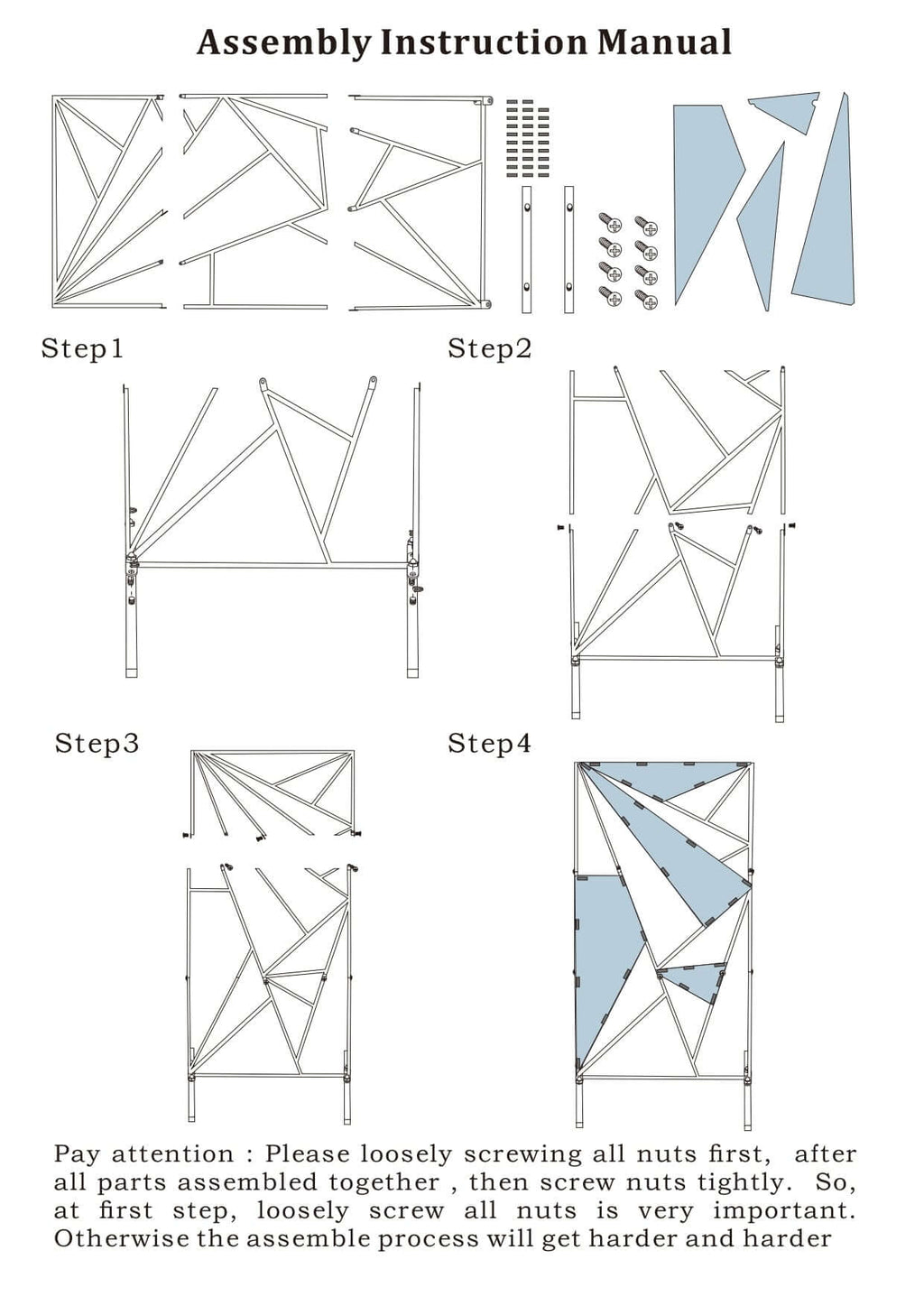 7ft Tall Gold Metal Rectangular Geometric Flower Frame Prop Stand, Wedding Backdrop Floor Stand With Cloudy Film Insert - Bell Racket Store