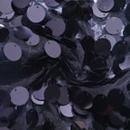 8ft Black Double Sided Big Payette Sequin Open Arch Wedding Arch Cover, U - Shaped Fitted Wedding Backdrop Slipcover - Bell Racket Store