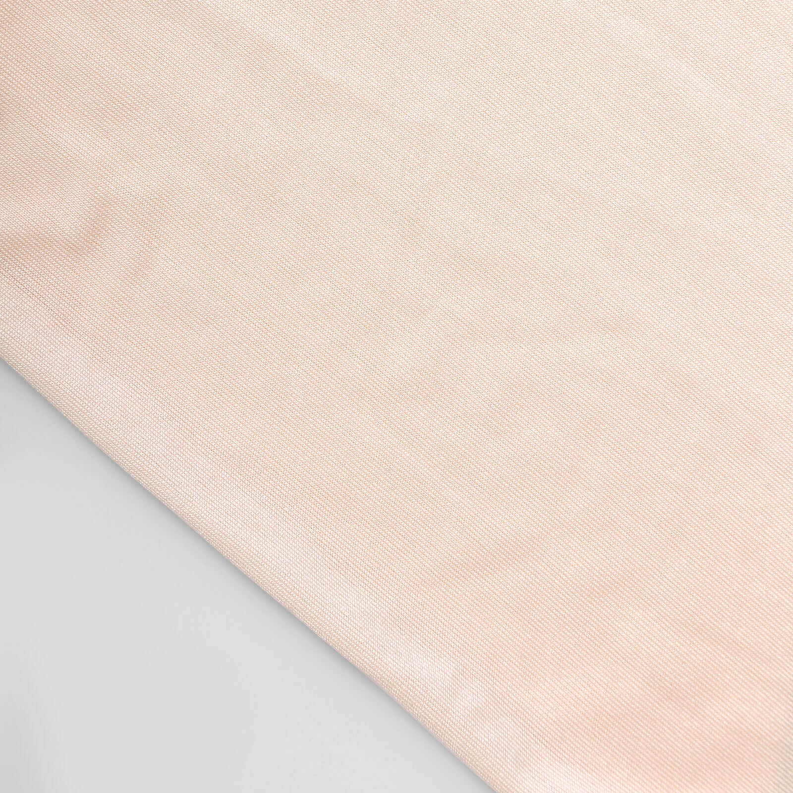 8ft Blush Spandex Fitted Open Arch Wedding Arch Cover, Double - Sided U - Shaped Backdrop Slipcover - Bell Racket Store