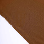 8ft Cinnamon Brown Spandex Fitted Open Arch Wedding Arch Cover, Double - Sided U - Shaped Backdrop Slipcover - Bell Racket Store