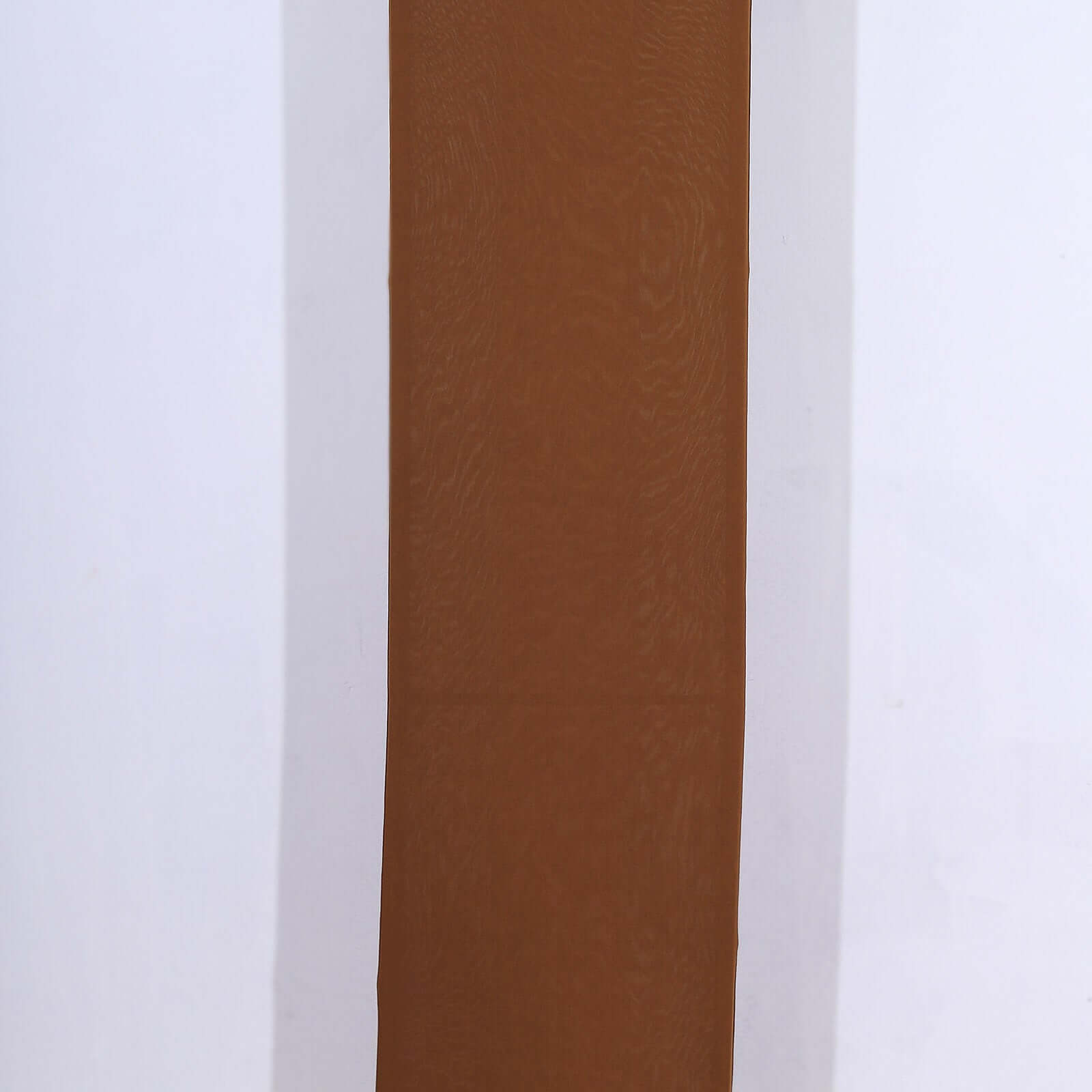 8ft Cinnamon Brown Spandex Fitted Open Arch Wedding Arch Cover, Double - Sided U - Shaped Backdrop Slipcover - Bell Racket Store