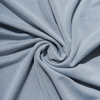 8ft Dusty Blue Spandex Fitted Open Arch Wedding Arch Cover, Double - Sided U - Shaped Backdrop Slipcover - Bell Racket Store