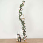 8ft Gold Metal Curved Flower Frame Balloon Arch Stand, Collapsible Wedding Aisle Photo Backdrop With Solid Rectangular Base - Bell Racket Store