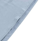 8ft Matte Dusty Blue Spandex Fitted Wedding Arch Cover For Round Top Chiara Backdrop Stand - Bell Racket Store