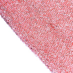 8ft Rose Gold Spandex Fitted U - Shaped Wedding Arch Cover With Shimmer Tinsel Finish, Double - Sided Open Arch Backdrop Slipcover - Bell Racket Store