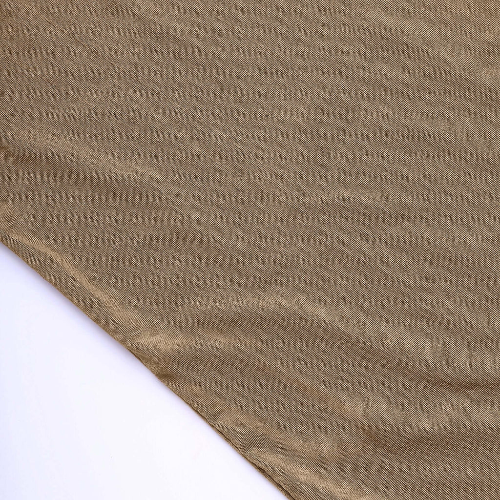 8ft Taupe Spandex Fitted Open Arch Wedding Arch Cover, Double - Sided U - Shaped Backdrop Slipcover - Bell Racket Store