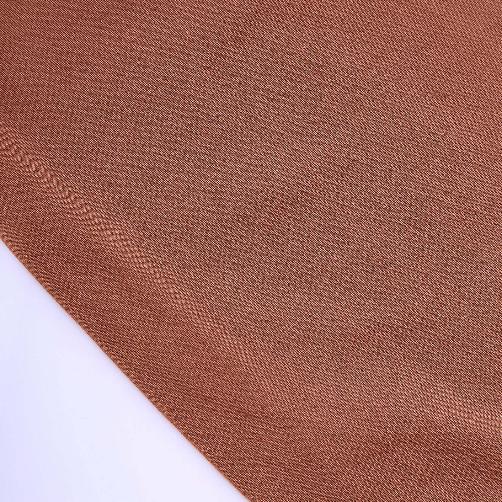 8ft Terracotta (Rust) Spandex Fitted Open Arch Wedding Arch Cover, Double - Sided U - Shaped Backdrop Slipcover - Bell Racket Store