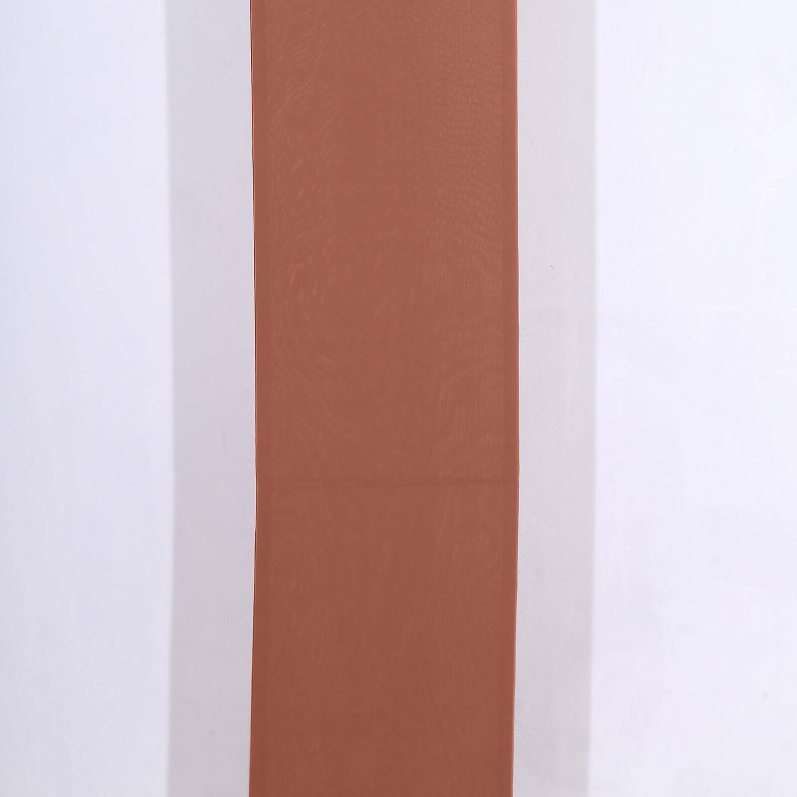 8ft Terracotta (Rust) Spandex Fitted Open Arch Wedding Arch Cover, Double - Sided U - Shaped Backdrop Slipcover - Bell Racket Store