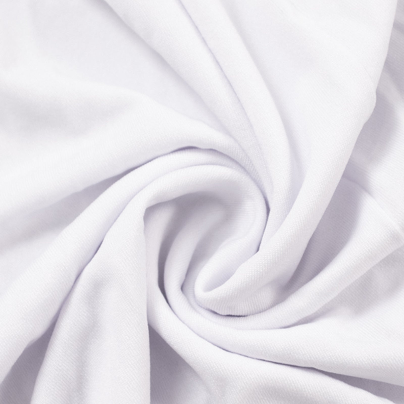 8ft White Spandex Backdrop Stand Cover for Arc de Triomphe Stand, Stretch Fitted Floral Balloon Frame Wedding Arch Cover - Bell Racket Store