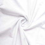 8ft White Spandex Fitted Open Arch Wedding Arch Cover, Double - Sided U - Shaped Backdrop Slipcover - Bell Racket Store