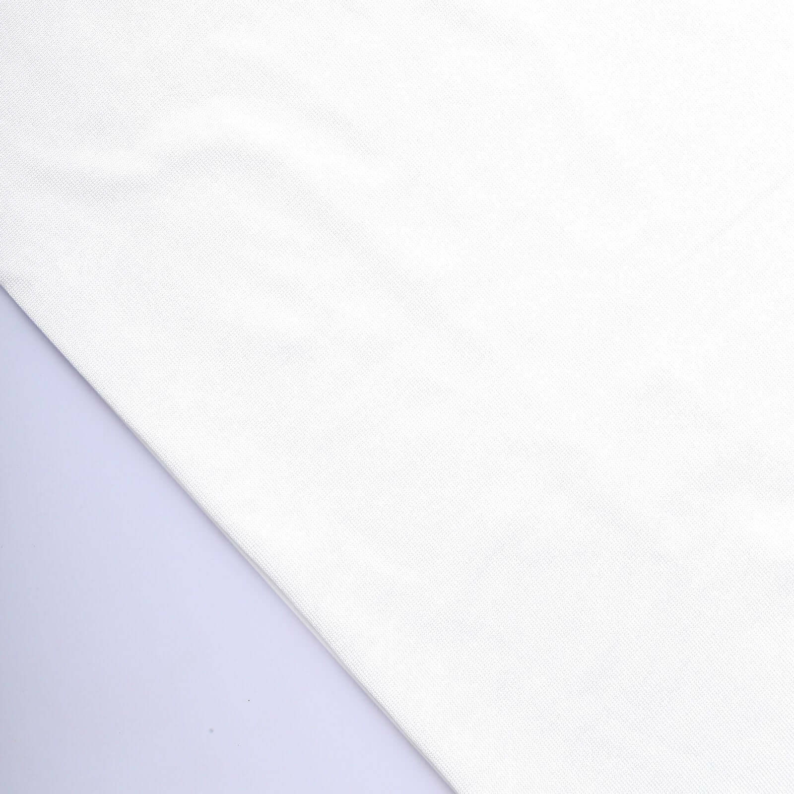 8ft White Spandex Fitted Open Arch Wedding Arch Cover, Double - Sided U - Shaped Backdrop Slipcover - Bell Racket Store