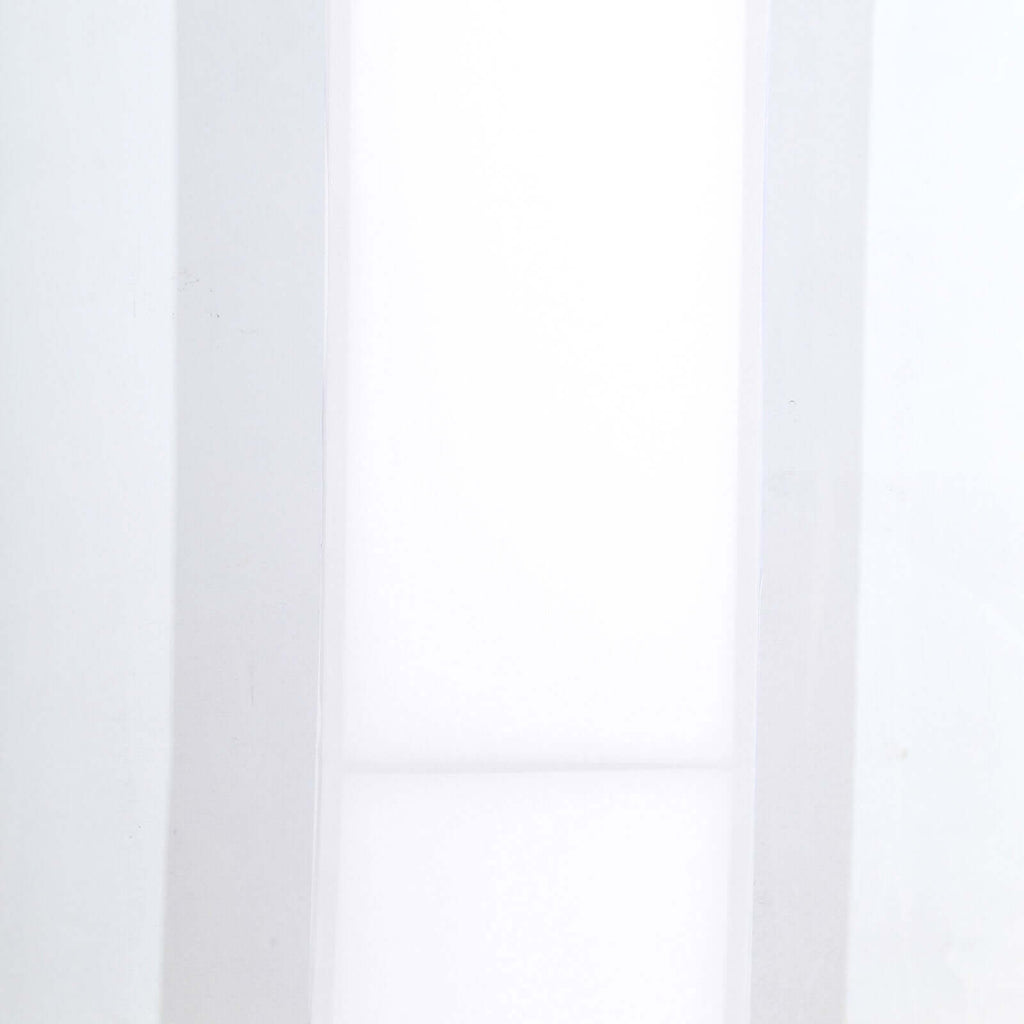 8ft White Spandex Fitted Open Arch Wedding Arch Cover, Double - Sided U - Shaped Backdrop Slipcover - Bell Racket Store