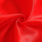 8ftx10ft Red Satin Event Curtain Drapes, Backdrop Event Panel - Bell Racket Store