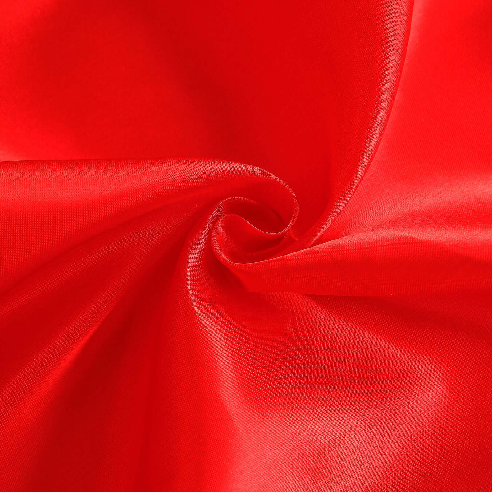 8ftx10ft Red Satin Event Curtain Drapes, Backdrop Event Panel - Bell Racket Store
