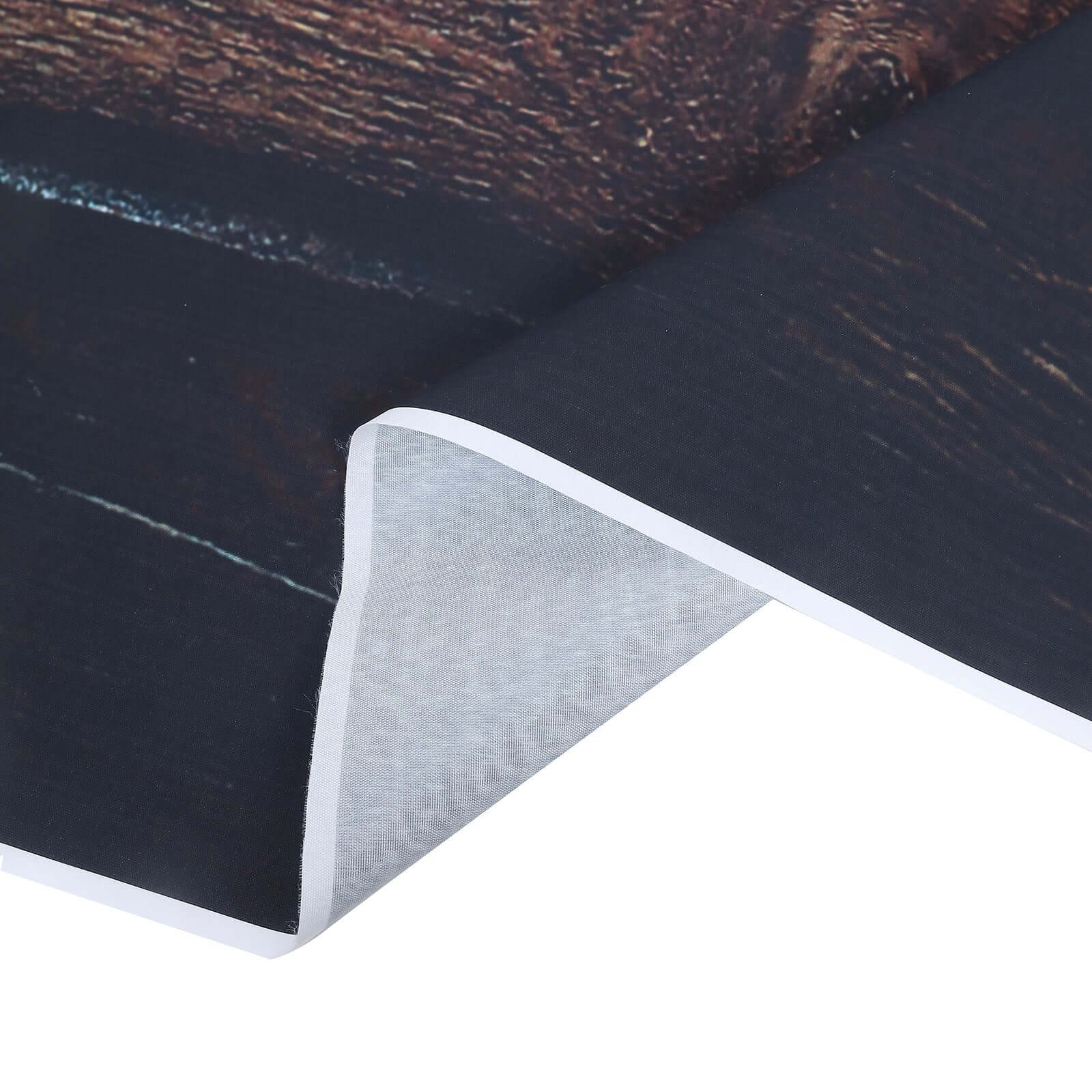 8ftx8ft Dark Brown 3D Wood Panel Vinyl Party Photography Backdrop, Photo Shoot Natural Background - Bell Racket Store