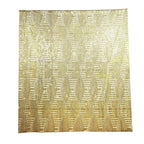 8ftx8ft Gold Geometric Sequin Event Curtain Drapes with Satin Backing, Seamless Opaque Sparkly Backdrop Event Panel in Diamond Glitz Pattern - Bell Racket Store