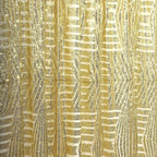 8ftx8ft Gold Geometric Sequin Event Curtain Drapes with Satin Backing, Seamless Opaque Sparkly Backdrop Event Panel in Diamond Glitz Pattern - Bell Racket Store