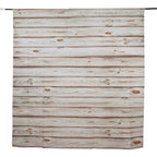 8ftx8ft Rustic White Washed Wood Panel Vinyl Photography Backdrop, Party Photo Booth Background - Bell Racket Store