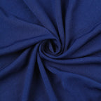 Stretch Spandex Chair Cover Navy Blue for Folding Chairs - Reusable & Wrinkle-Resistant 160GSM Fitted Slipcover