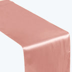 Satin 12"x108" Table Runner Dusty Rose - Stylish Table Linen