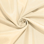 Polyester 90" Round Tablecloth Beige - Stain & Wrinkle-Resistant Table Cover