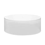 Acrylic Cake Stand Display Box Transparent Clear 14" Round - Versatile Pedestal Riser for Events - Bell Racket Store