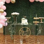 24" Clear Acrylic Display Box, Transparent Pedestal Riser with Interchangeable Lid and Base